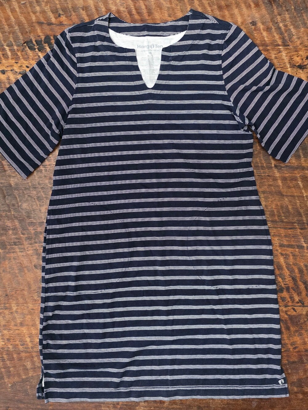 Womens striped Hang Ten midi sun dress